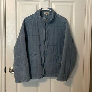 Listicle blue jacket